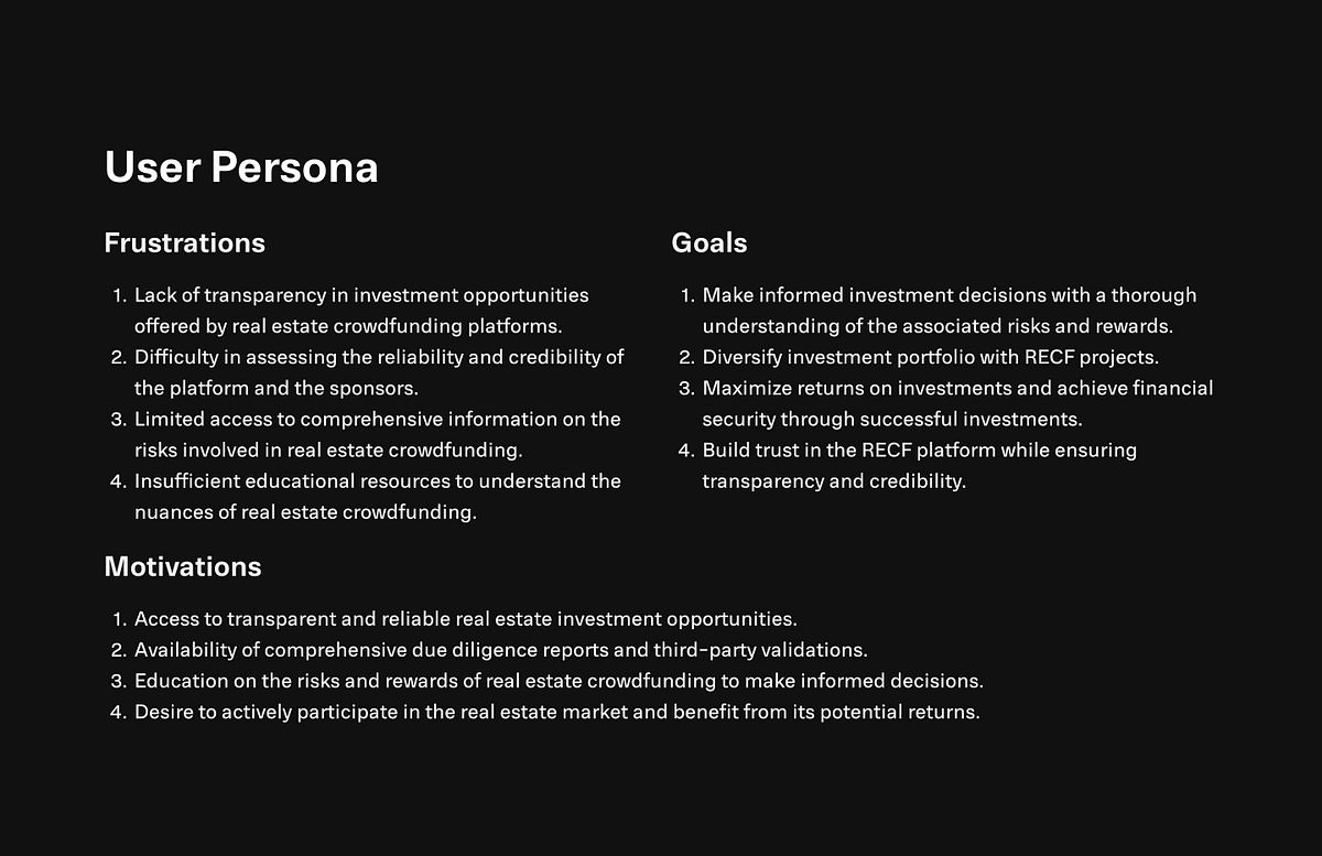 Sompotti (Real Estate Crowdfunding) - UX Case Study Image 7