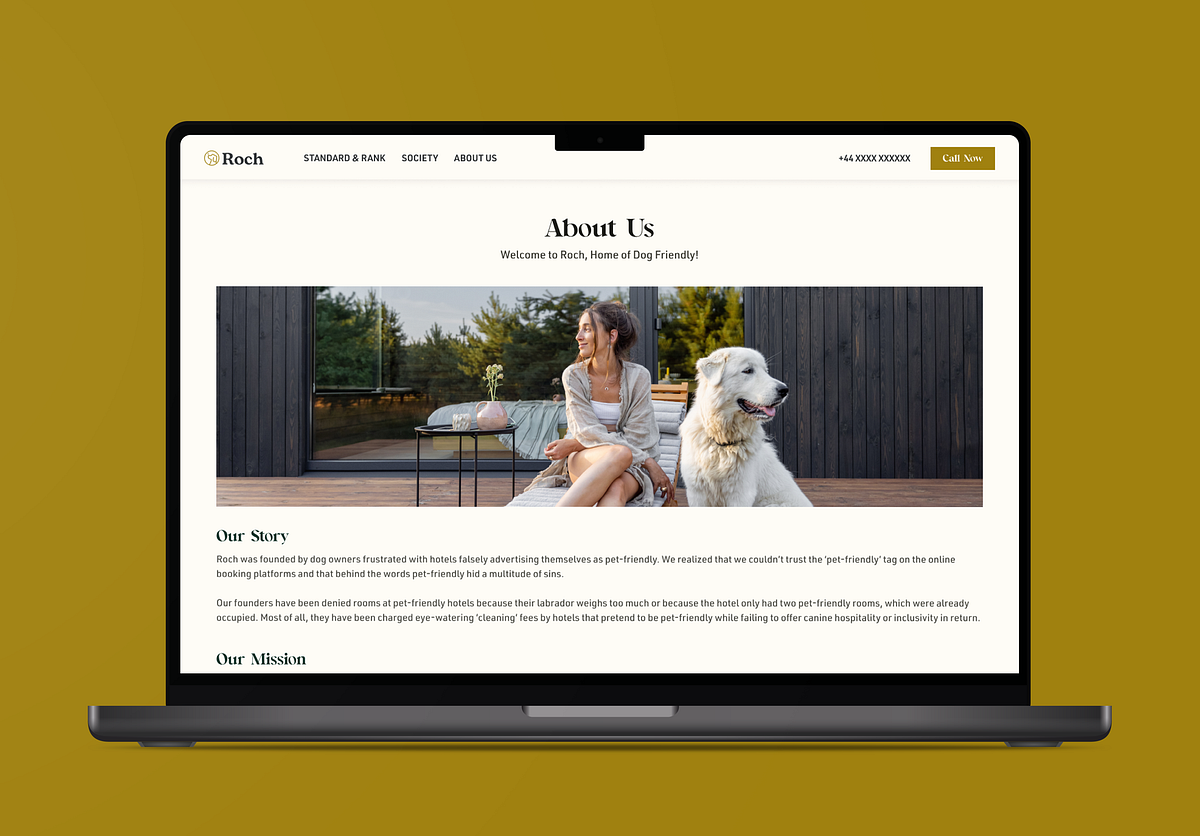 Dog-Friendly Hotel Certification & Ranking Website Design Image 3