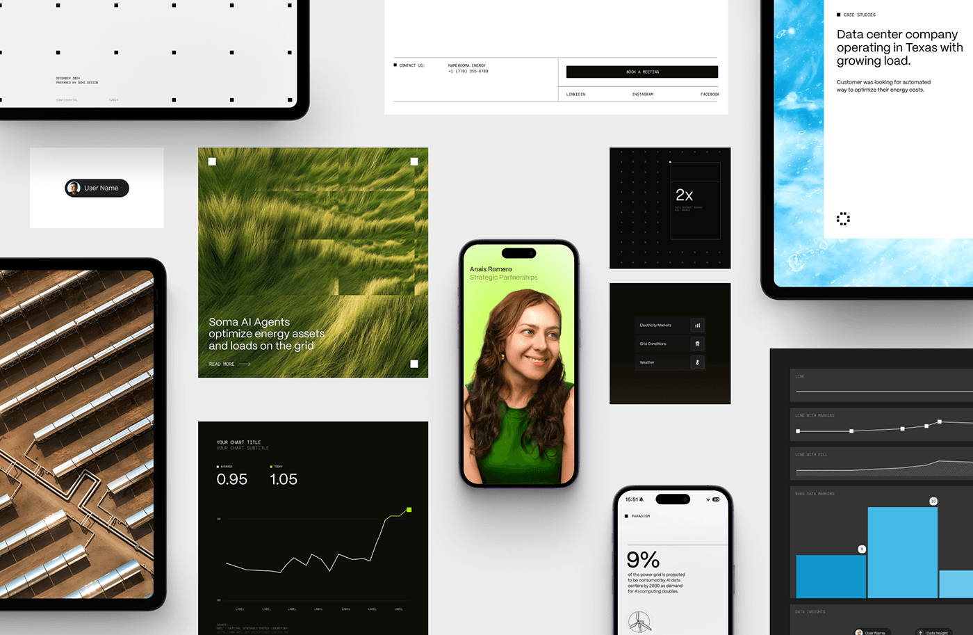 Ochi Design Brand identity & pitch deck design for Soma Energy by ochi design by ...