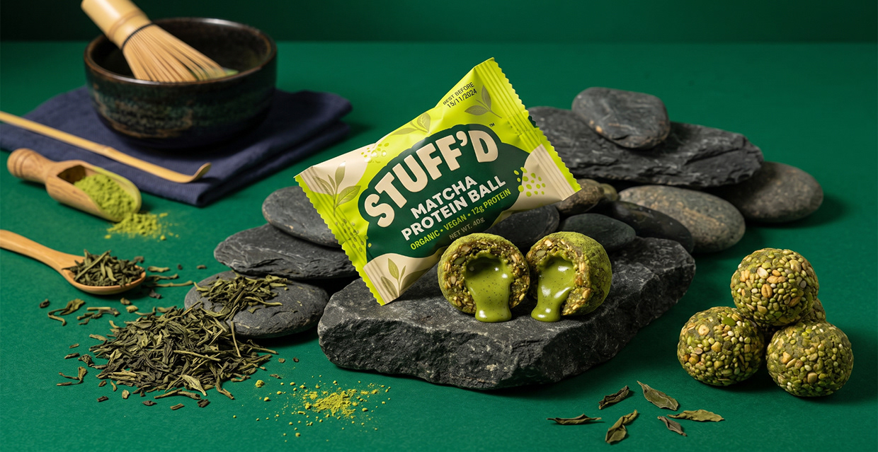 STUFF'D — Functional Confectionery & Packaging Identity