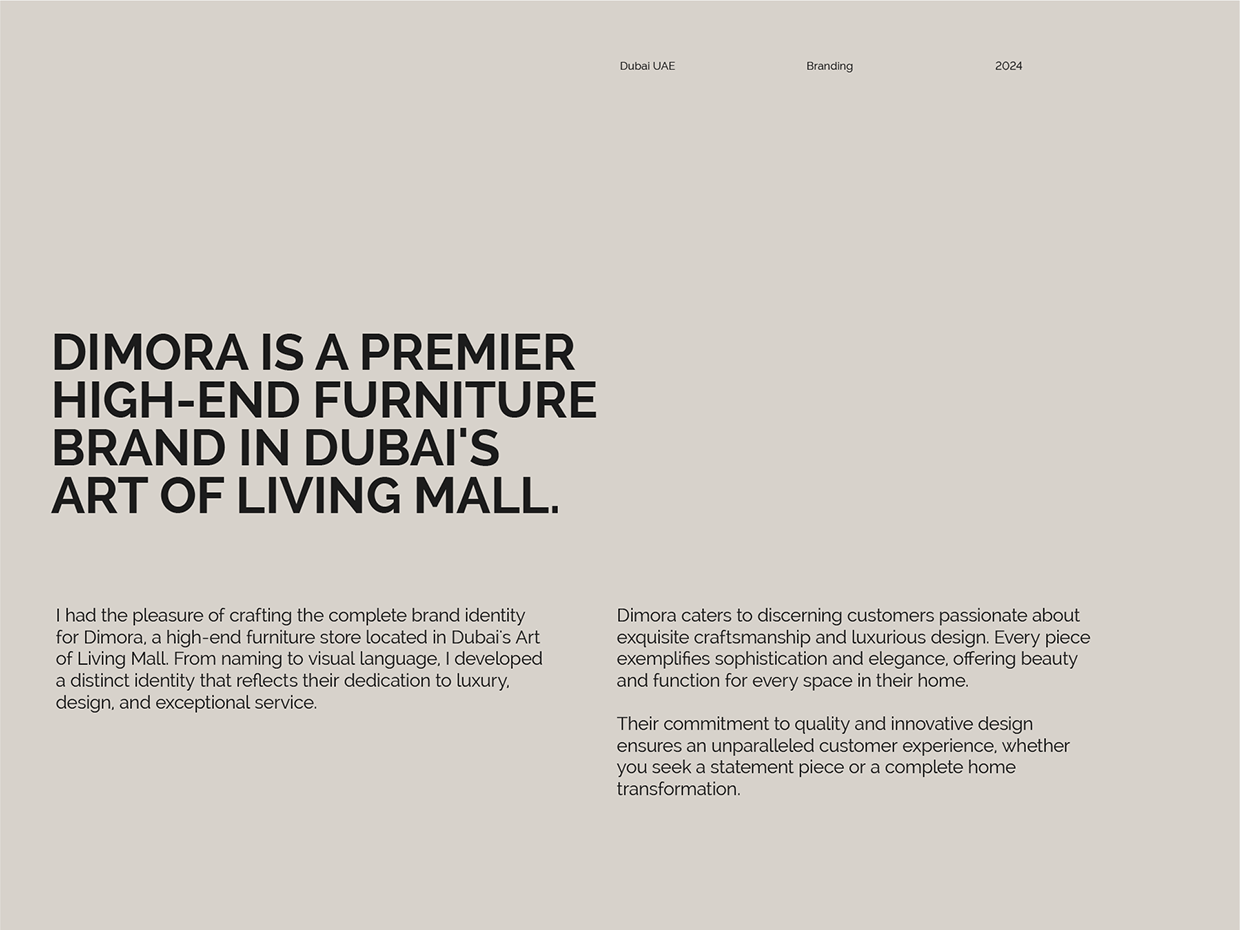 Dimora Home Furniture Image 0