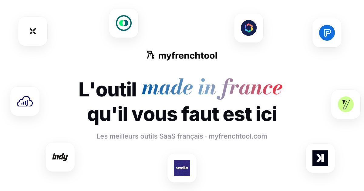 MyFrenchTool — Outils SaaS français & alternatives RGPD
