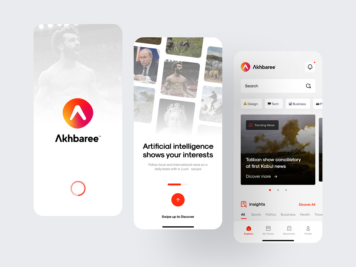 Akhbaree Daily News Mobile App Image 1
