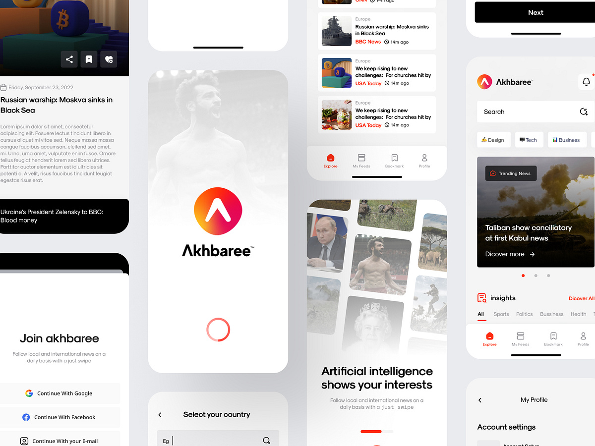 Akhbaree Daily News Mobile App Image 3
