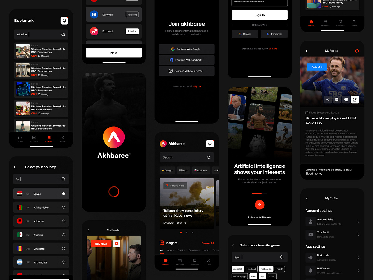 Akhbaree Daily News Mobile App Image 6