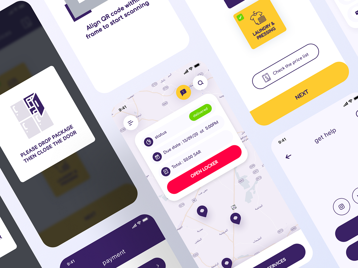 flexbox App UI/UX Design Image 2