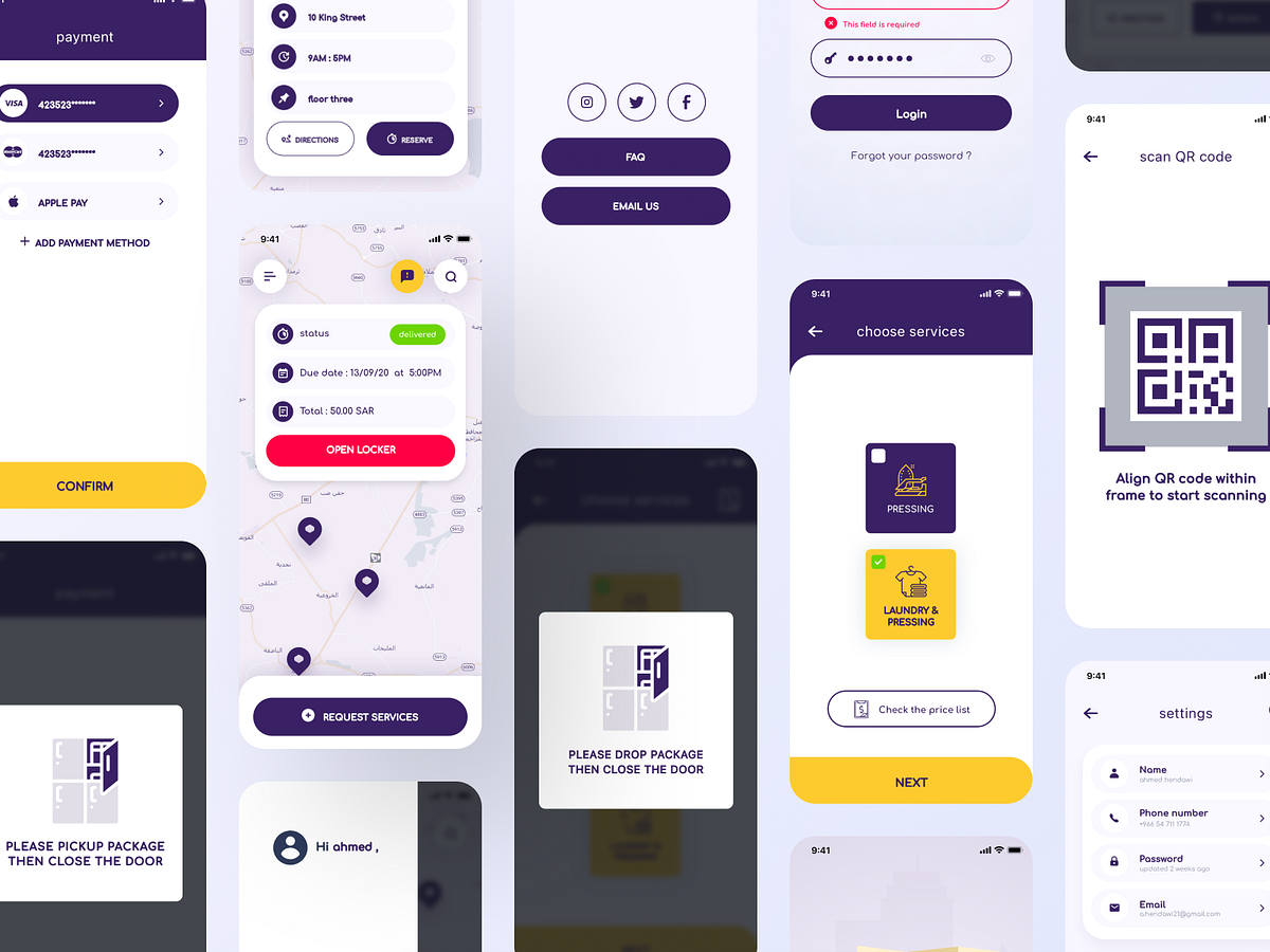 flexbox App UI/UX Design Image 3