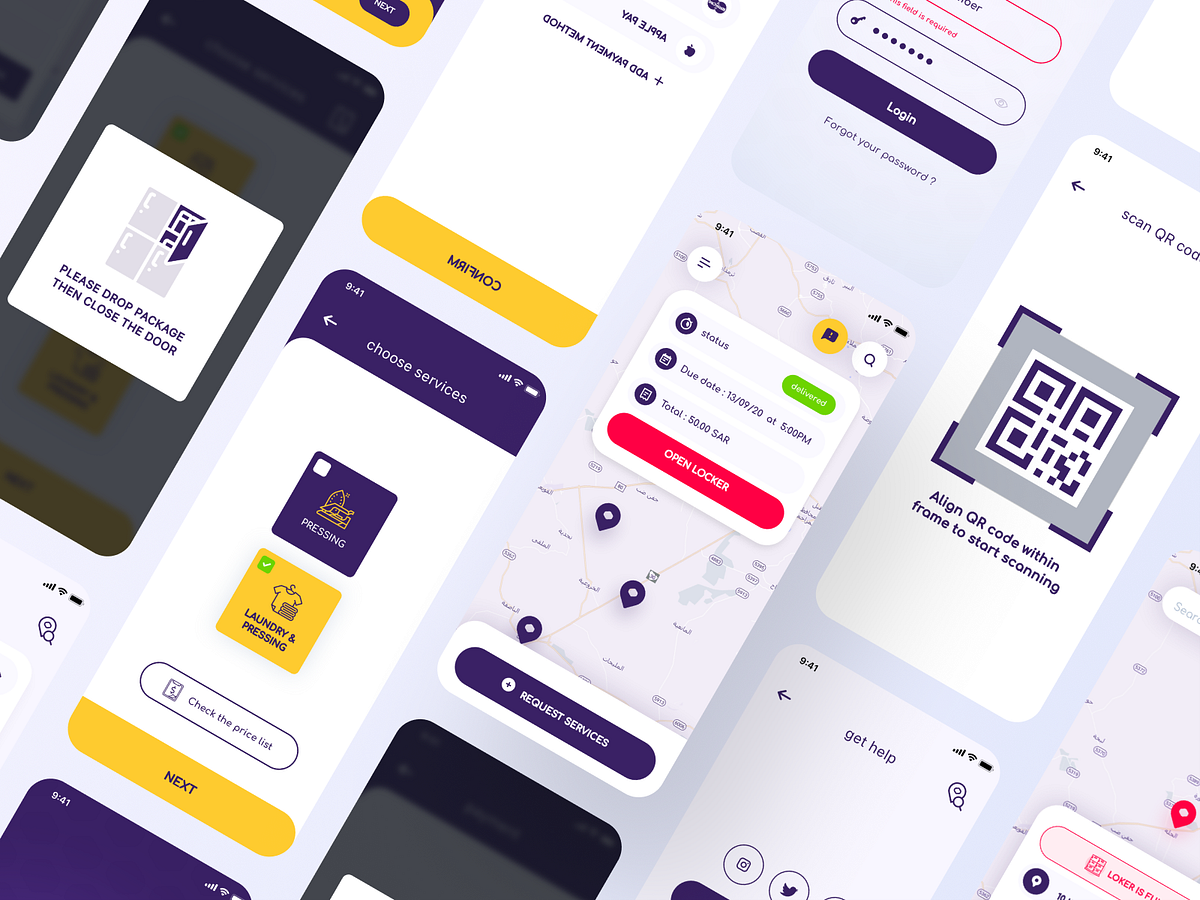 flexbox App UI/UX Design Image 4