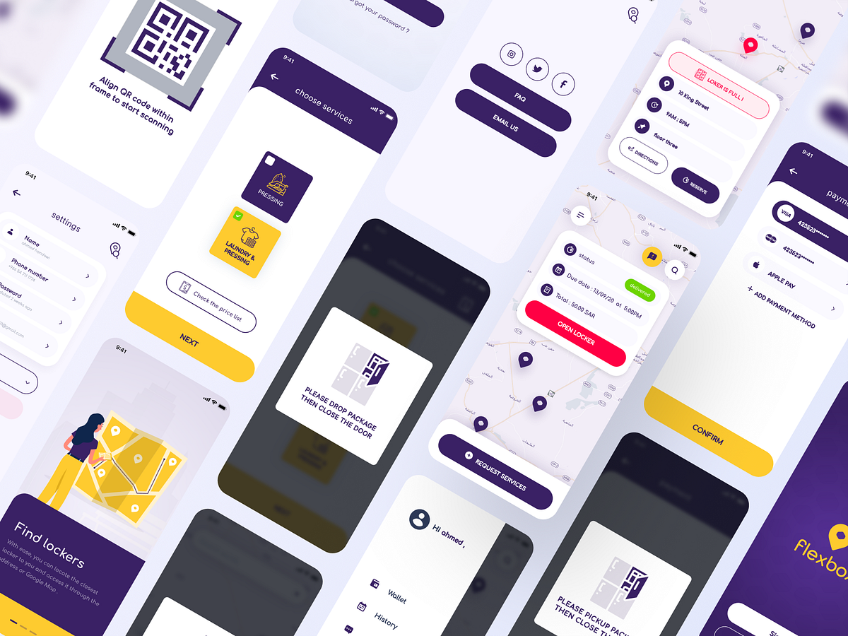 flexbox App UI/UX Design Image 5