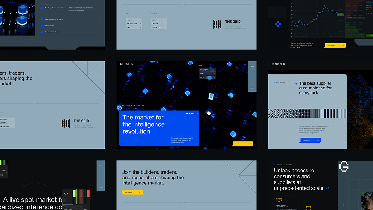 The Grid - Art Direction & Website Image 0