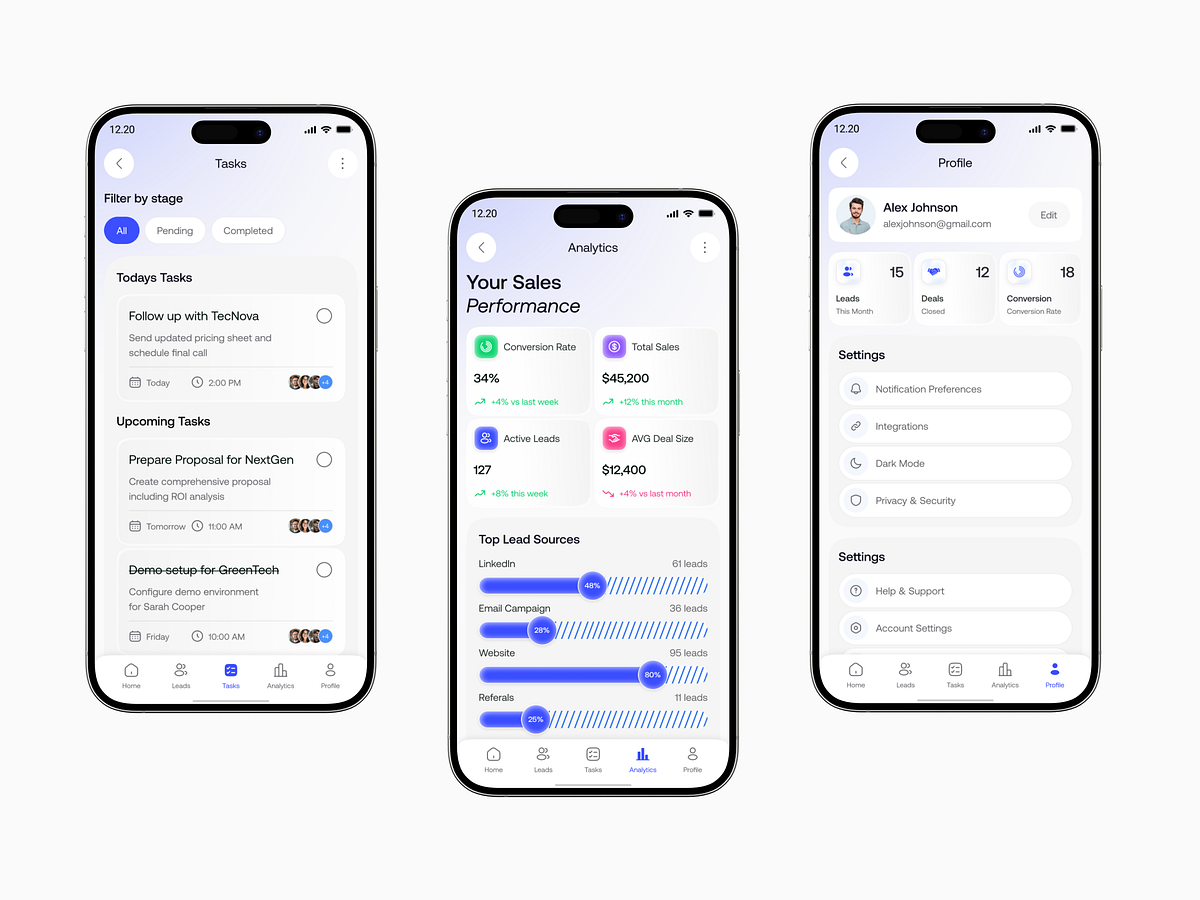 Smart Sales Management App