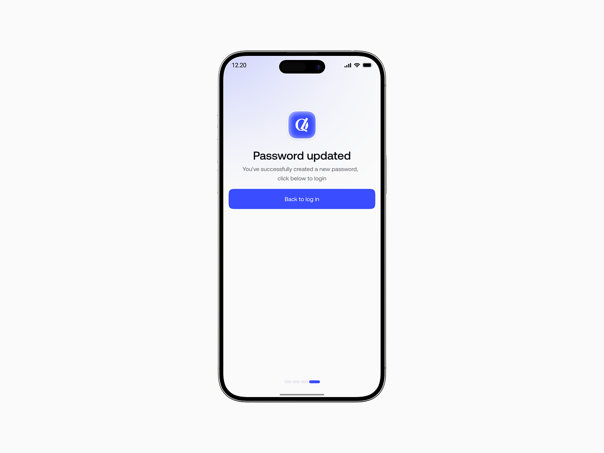 Forgot Password Screen – AI-Powered Sales CRM Mobile App Image 3