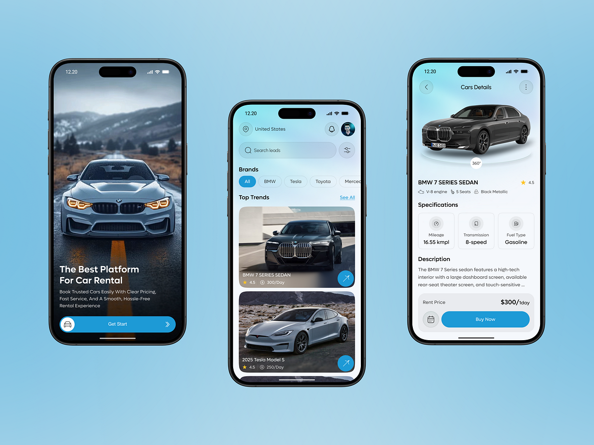 Car Rental Mobile App