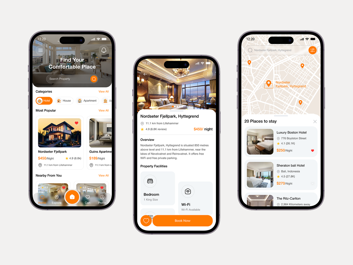 Luxury Hotel Booking App