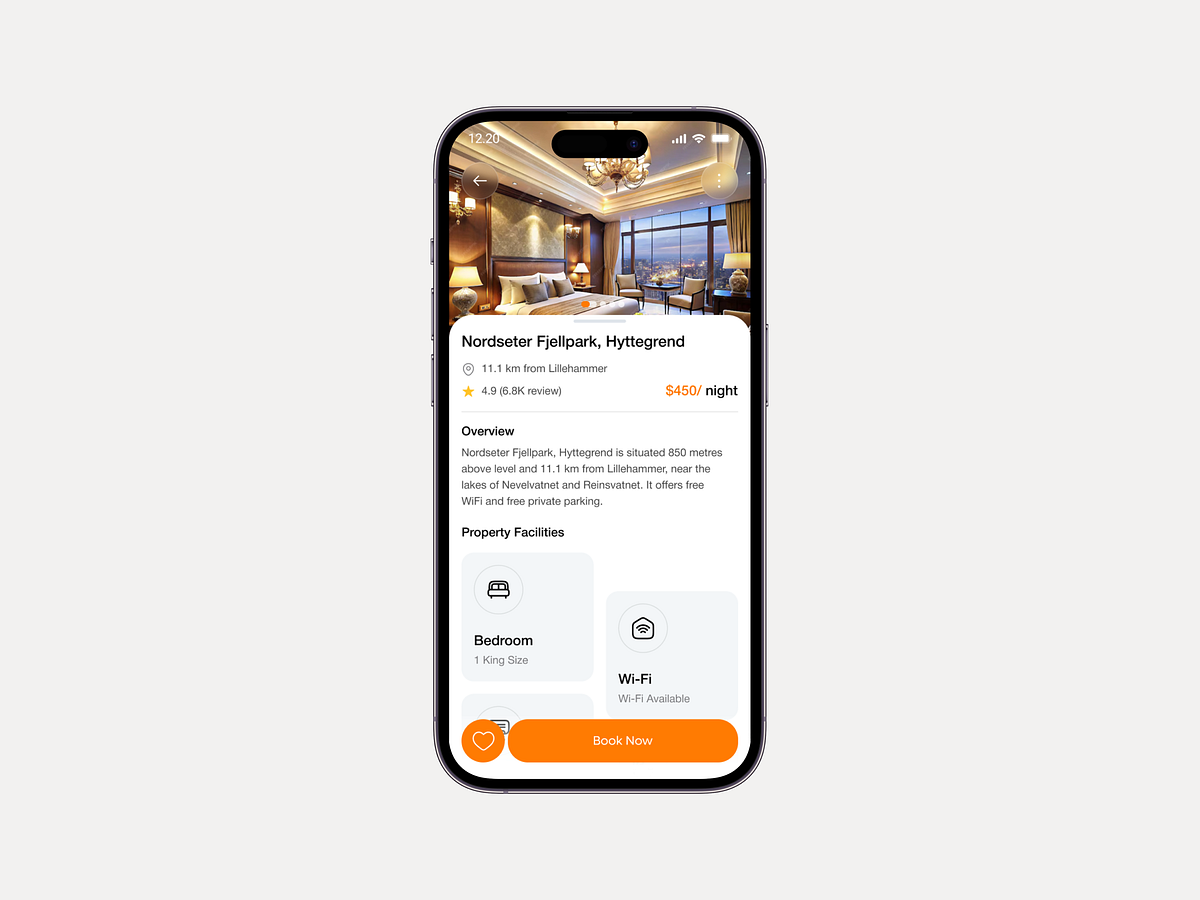 Luxury Hotel Booking App Image 2