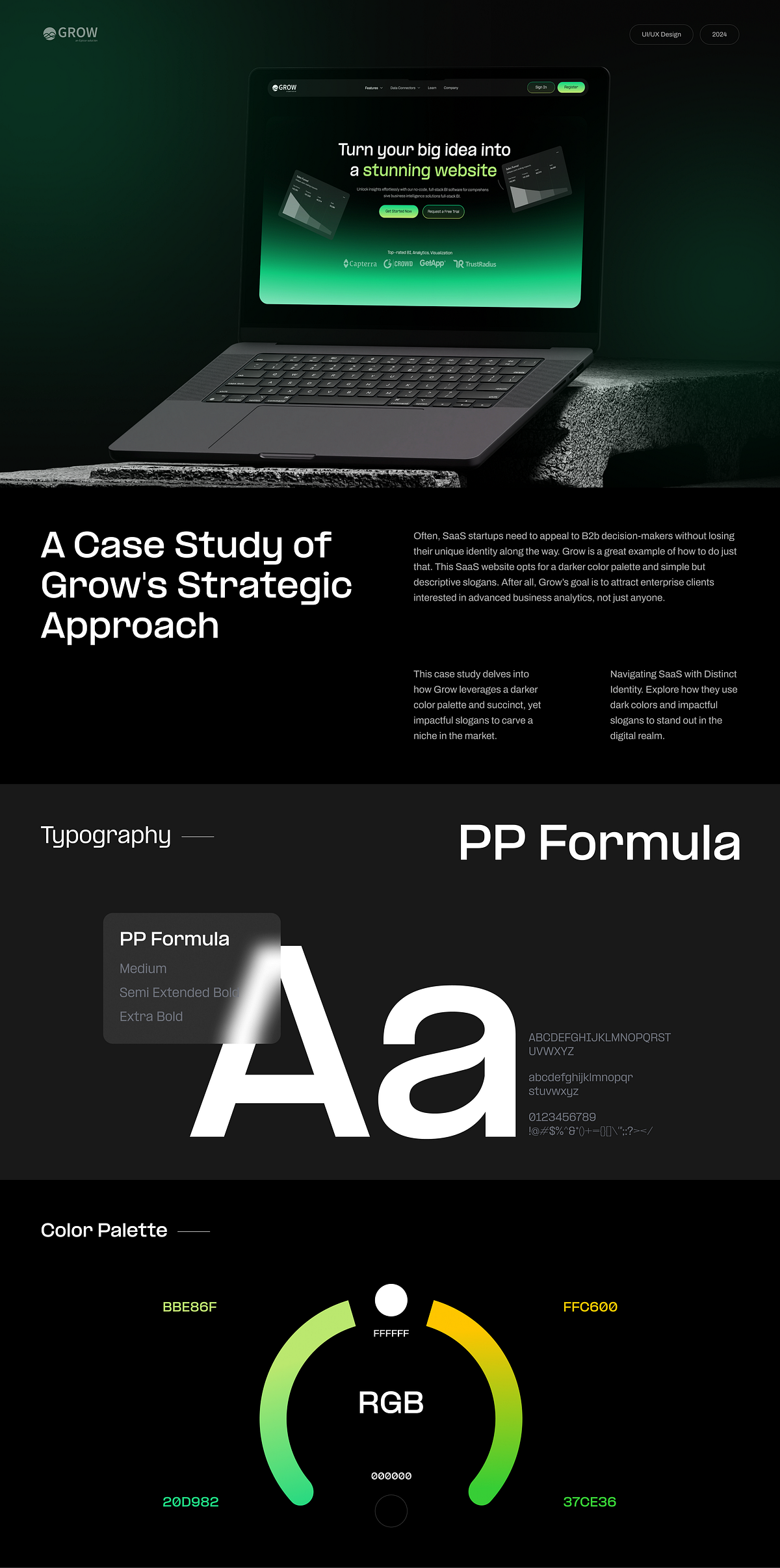 Next-Gen B2B SaaS Website Landing Page