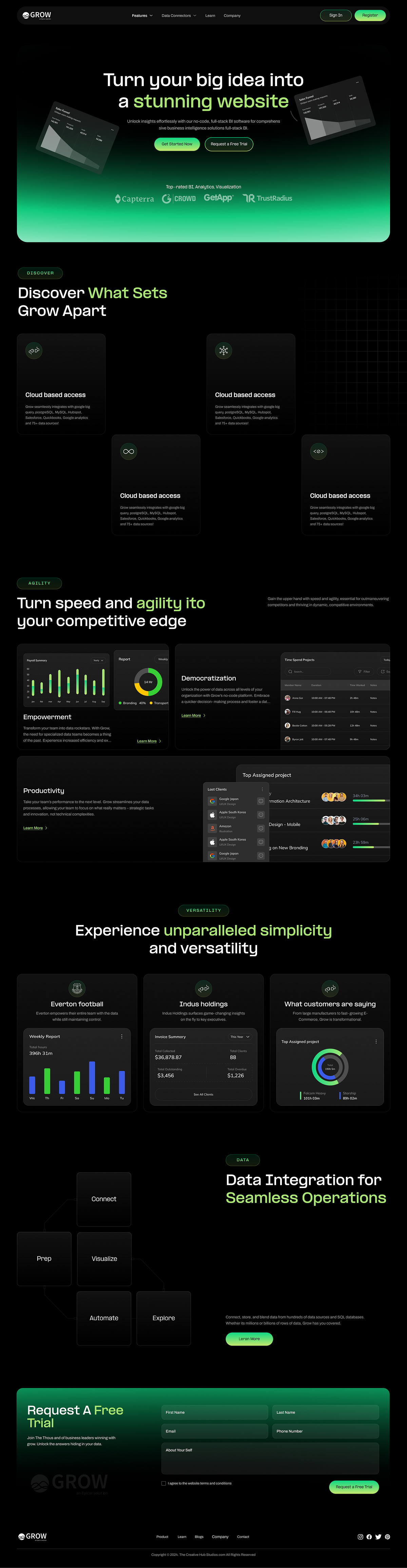 Next-Gen B2B SaaS Website Landing Page Image 0