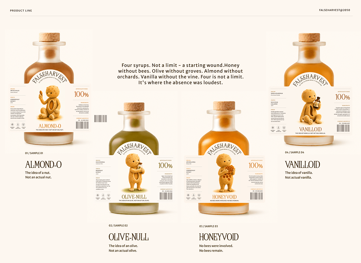 FALSEHARVEST™ | 2050 Branding Image 3