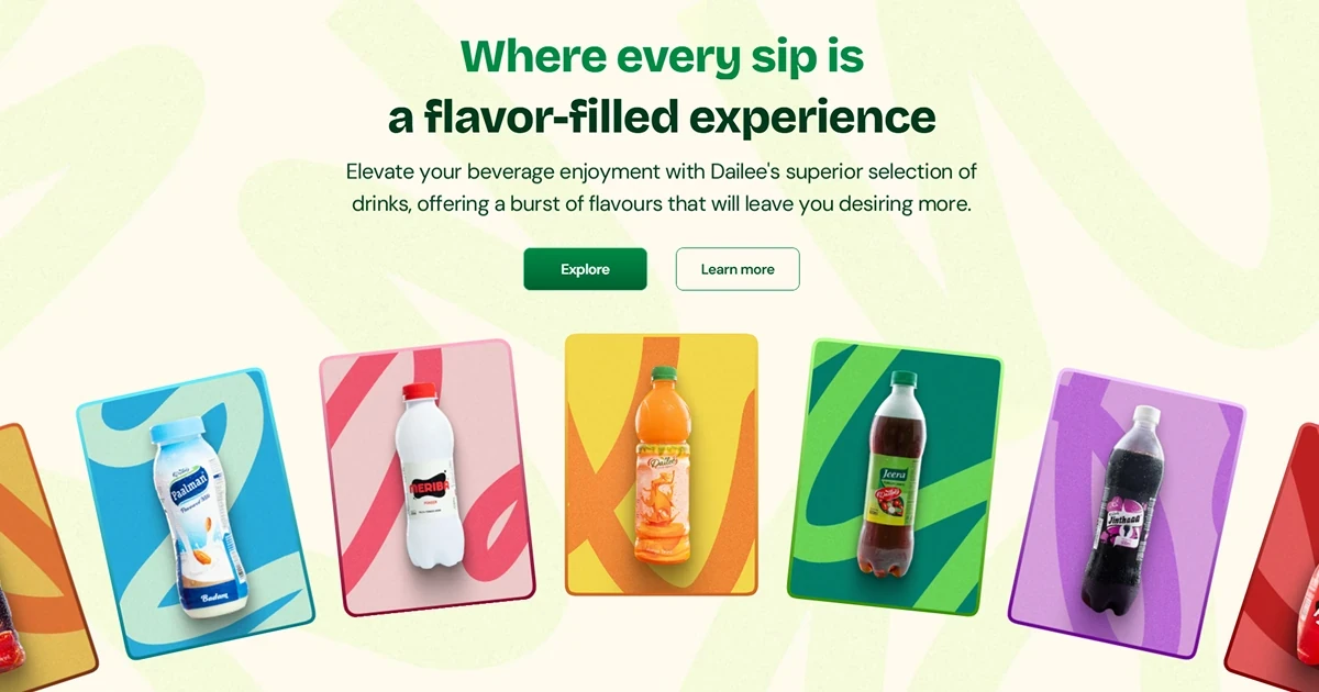 Dailee by Daily Fresh Fruits – UI/UX Design and Framer Development