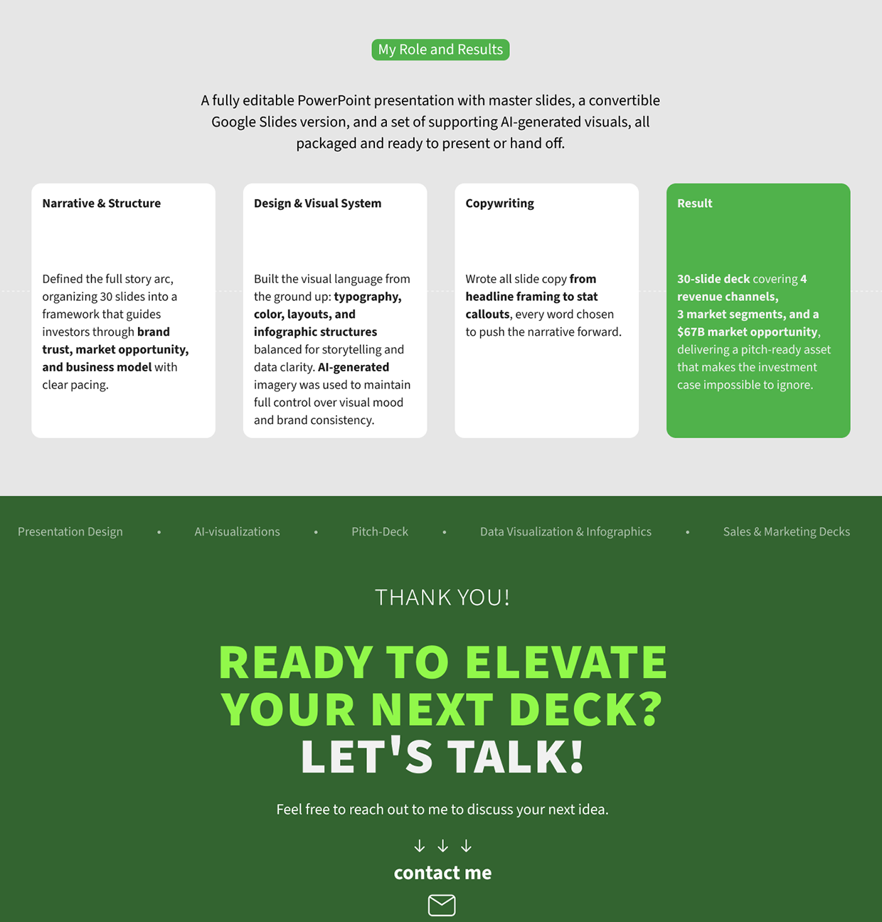 Pitch Deck Presentation Design for Organic Food Brand Image 3