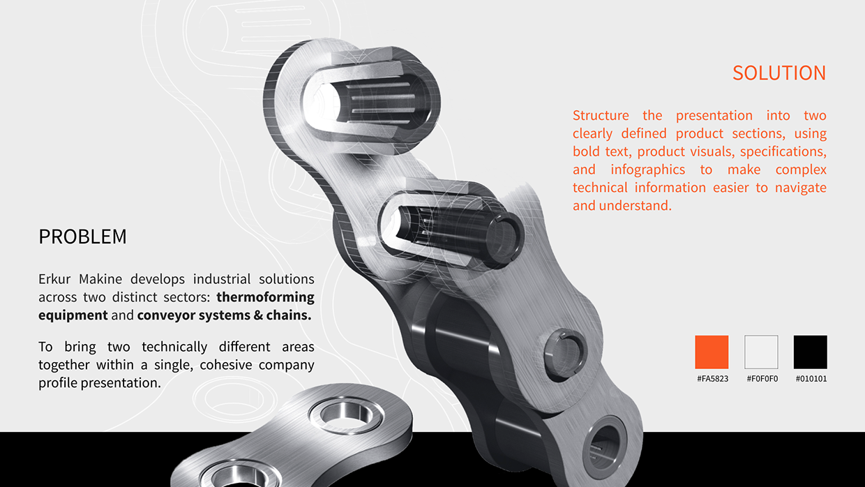 Sales&Company Profile Presentation Design for Industrial Machinery Image 2