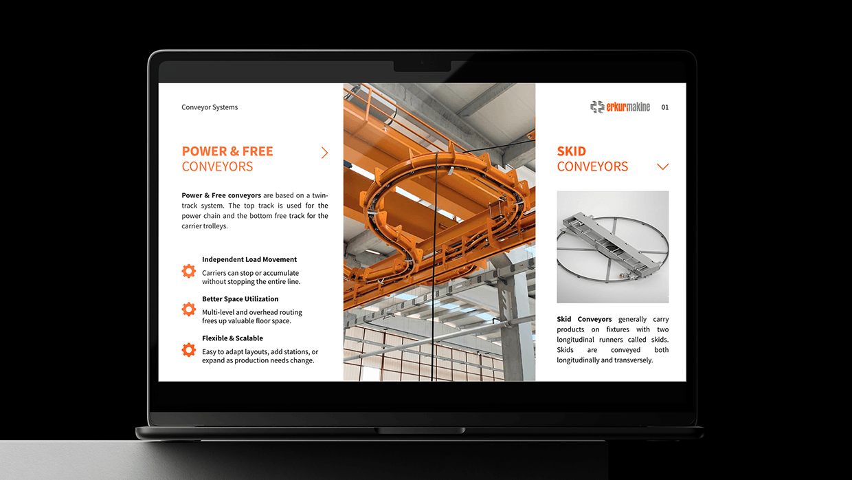 Sales&Company Profile Presentation Design for Industrial Machinery Image 5