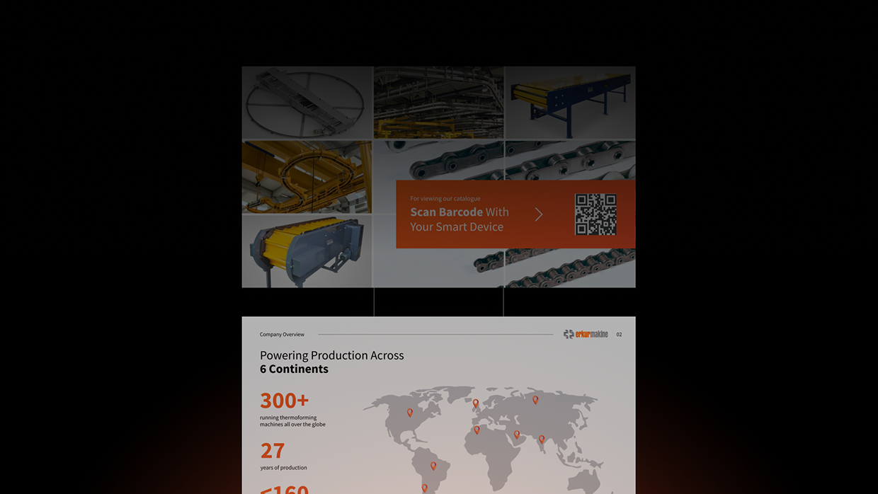 Sales&Company Profile Presentation Design for Industrial Machinery Image 7