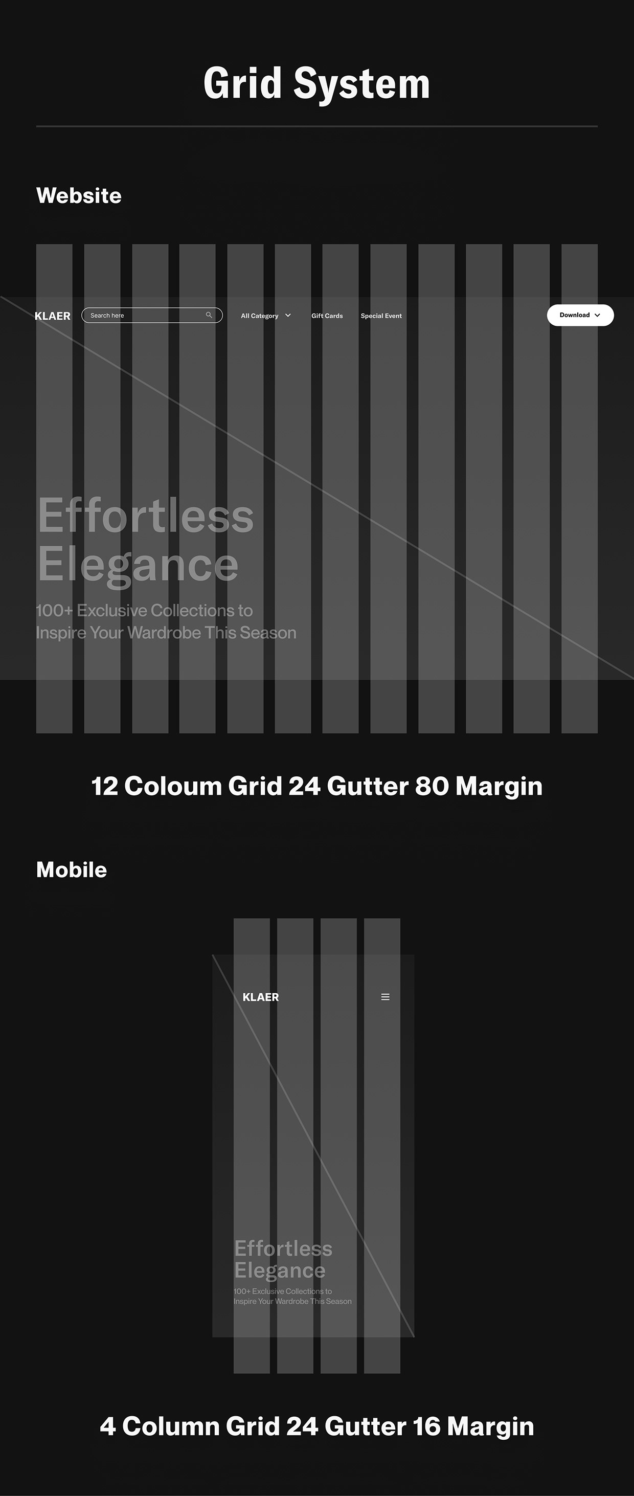 Klaer: Celebrity-Inspired Fashion App Landing Page Image 3