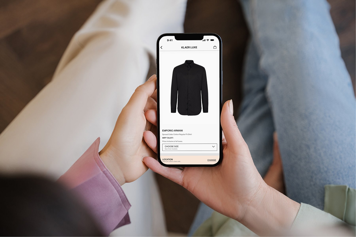 Klaer iOS: A Visual-First UI for Star-Style Shopping Image 10