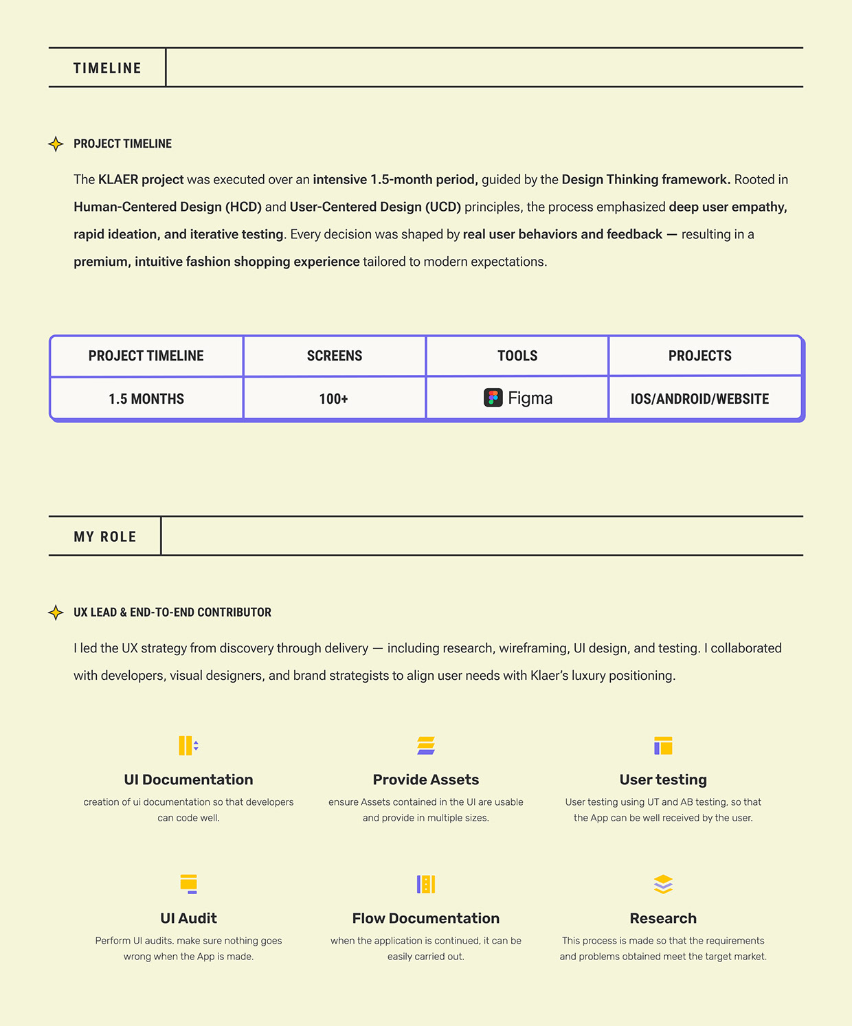 Klaer: Celebrity-Inspired Fashion App UX Case Study Image 3