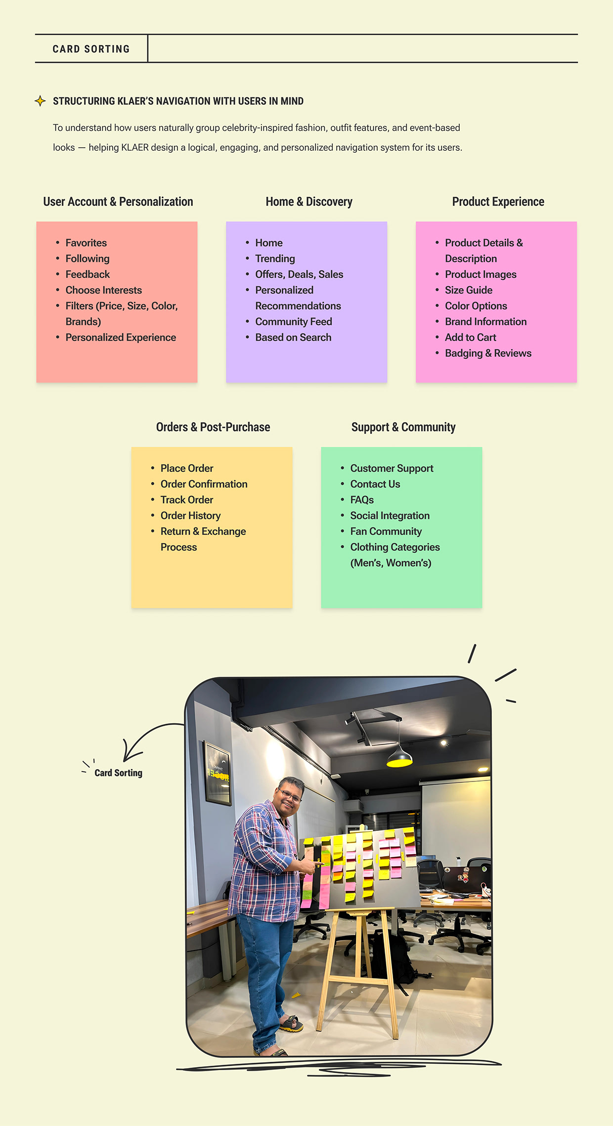 Klaer: Celebrity-Inspired Fashion App UX Case Study Image 17
