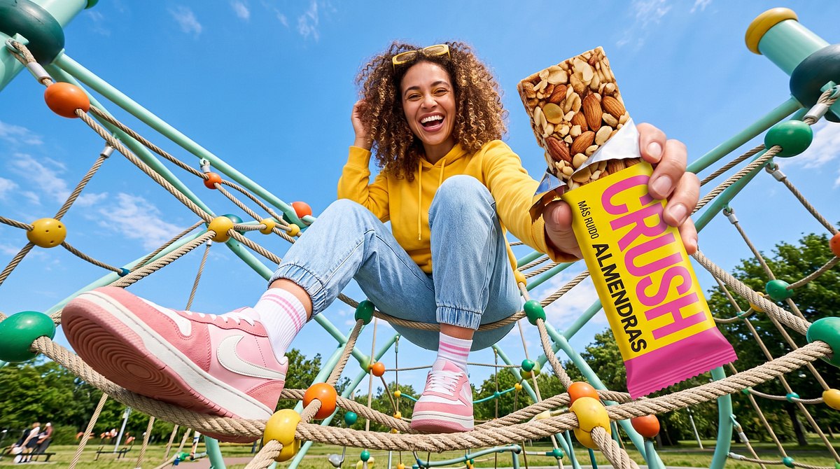 CRUSH — Snack Brand Identity & Lifestyle Campaign Image 0