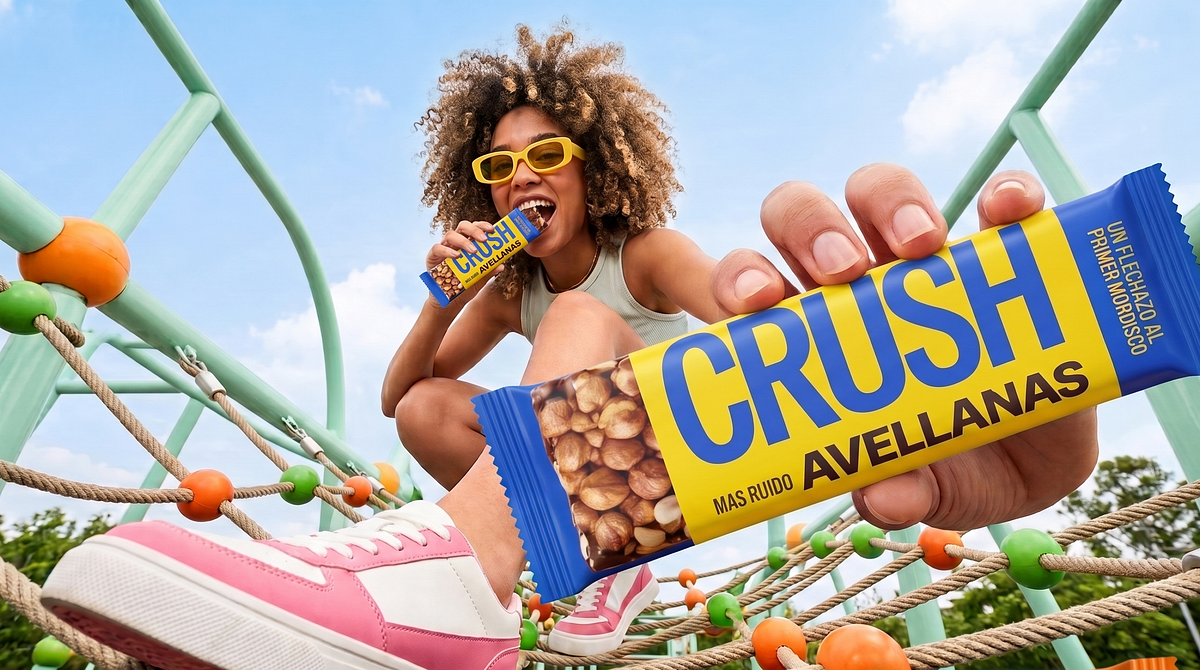 CRUSH — Snack Brand Identity & Lifestyle Campaign Image 2