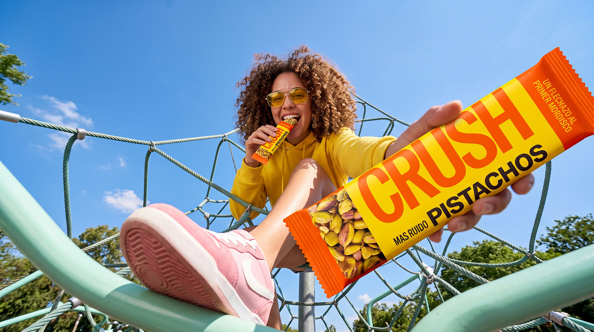 CRUSH — Snack Brand Identity & Lifestyle Campaign Image 3