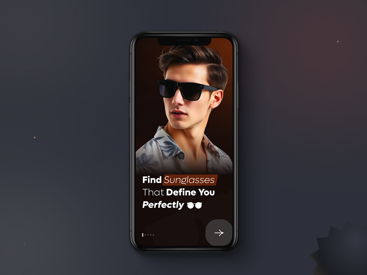 Sunglasses - Mobile app Image 3