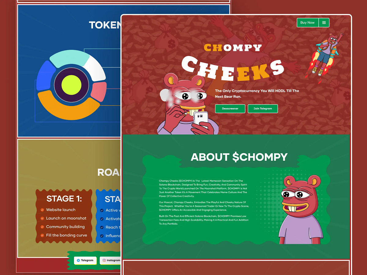 Meme Coin Website
