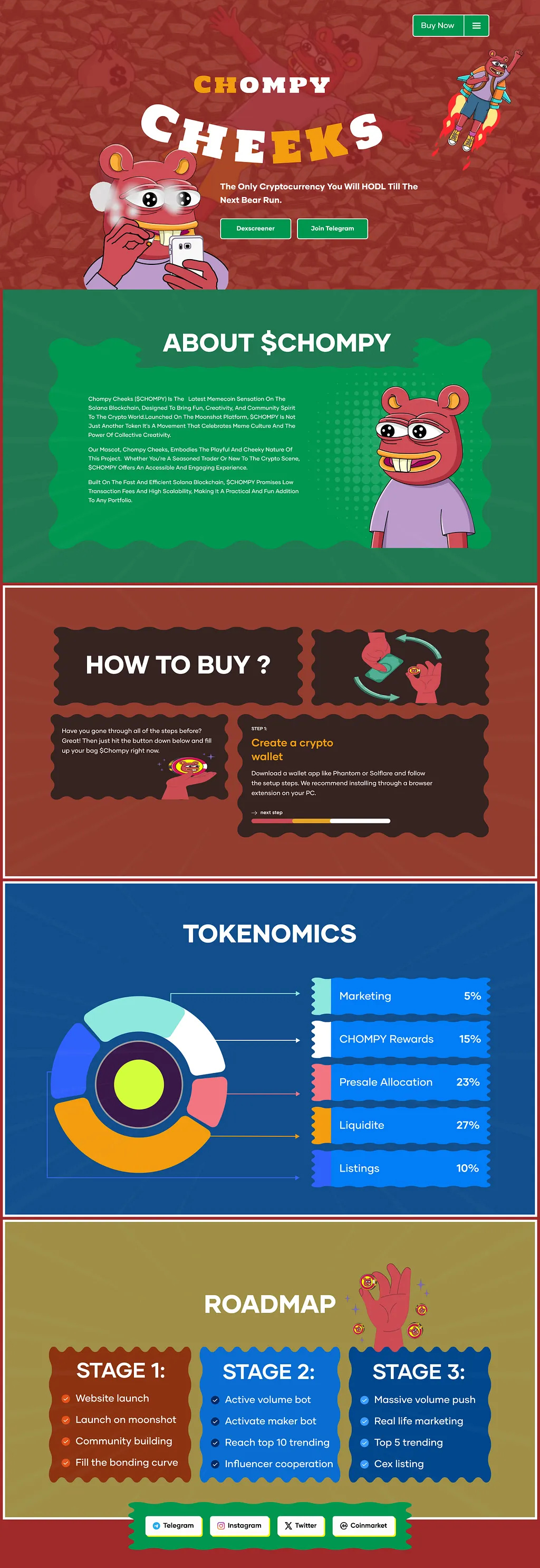 Meme Coin Website Image 2