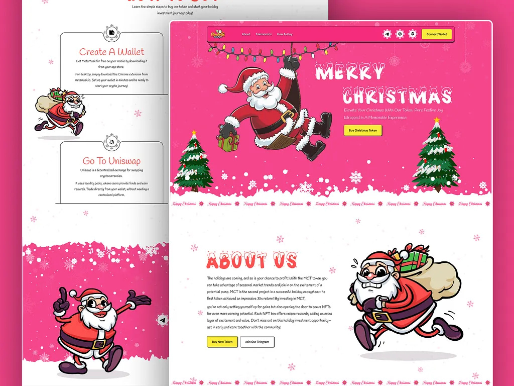 Christmas landing page Image 1