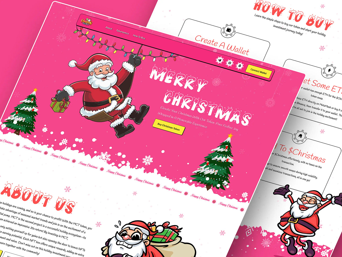 Christmas landing page Image 2
