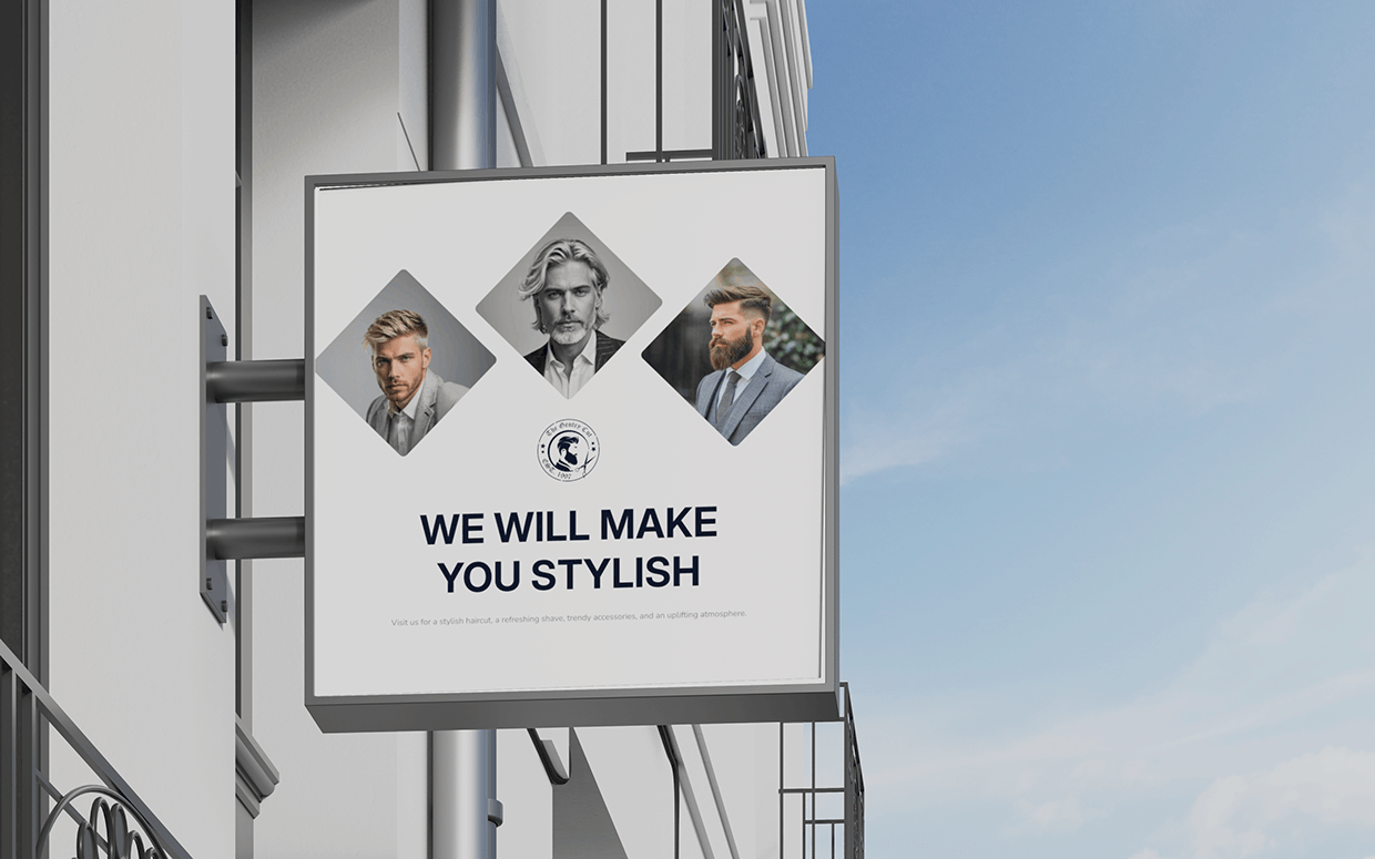 The Gentry Cut - Men's Salon Website UI/UX Design Image 8