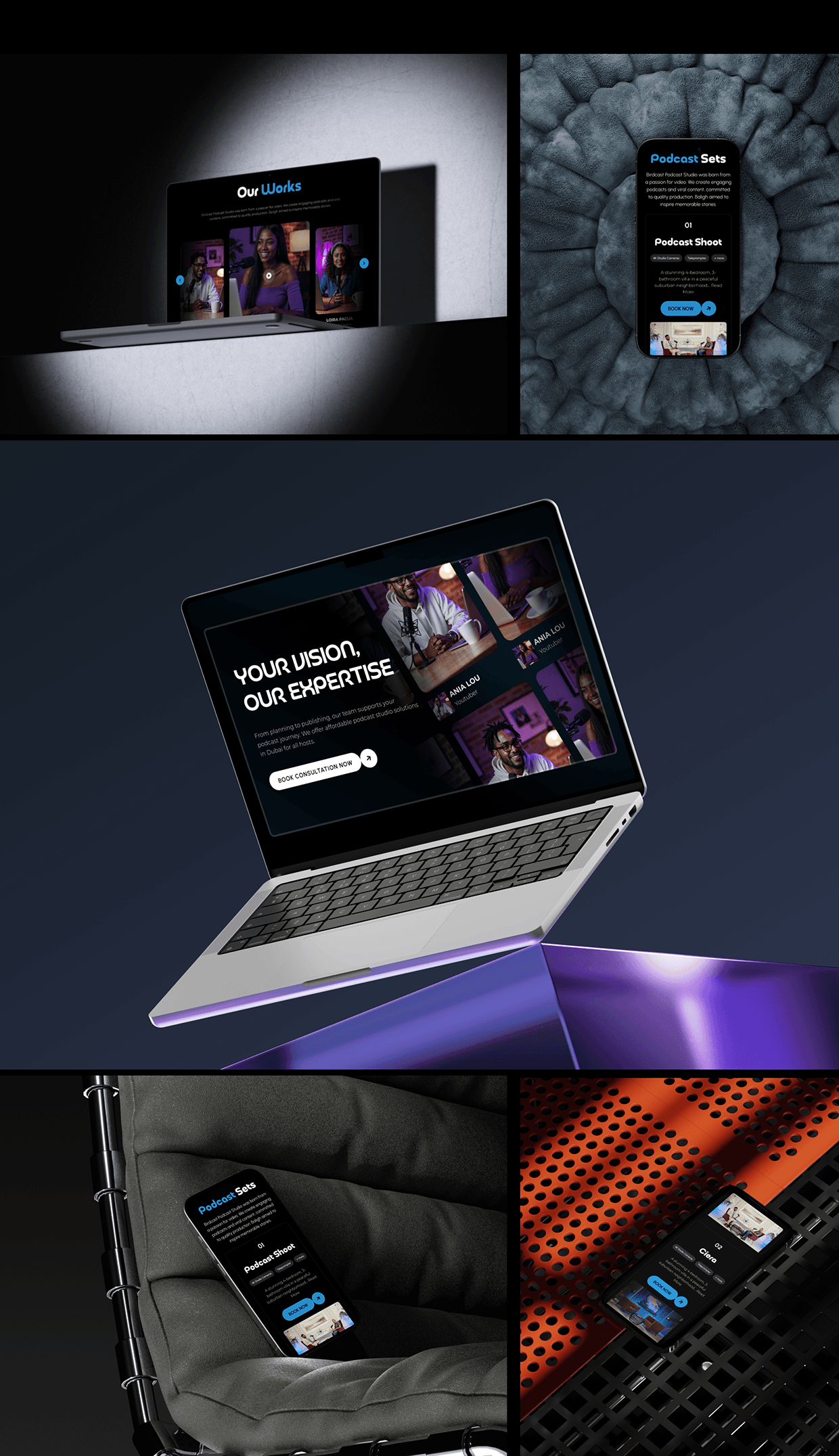 Birdcast Podcast Studio — Modern Website Redesign Image 9