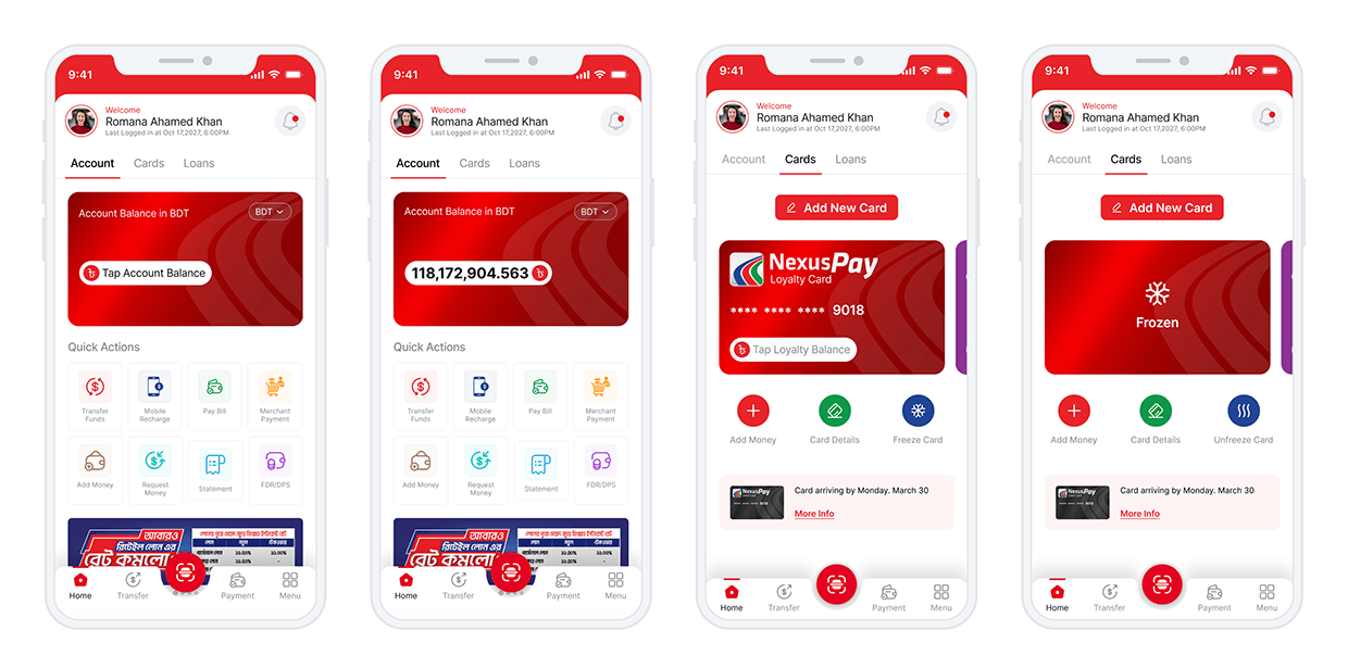 NexusPay Digital Wallet App Redesign – UX/UI Case Study Image 22