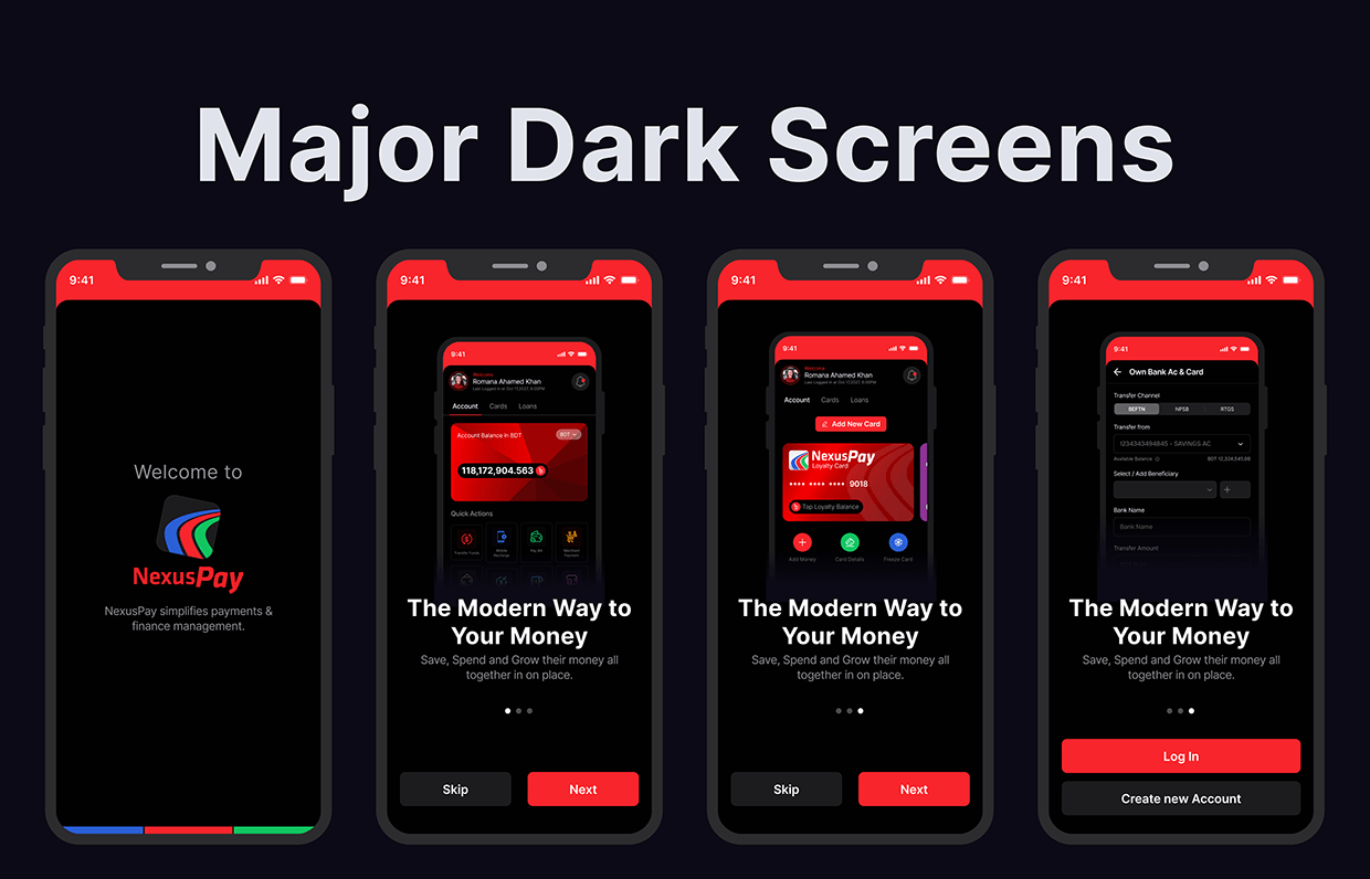 NexusPay Digital Wallet App Redesign – UX/UI Case Study Image 27