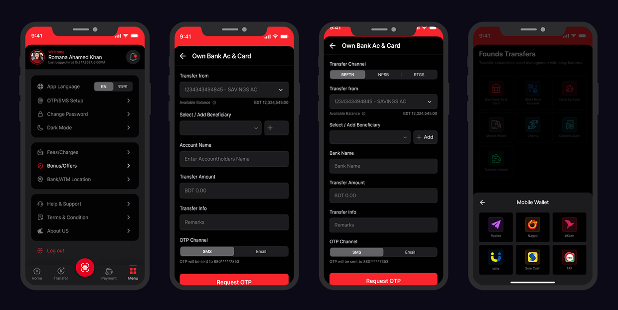 NexusPay Digital Wallet App Redesign – UX/UI Case Study Image 32