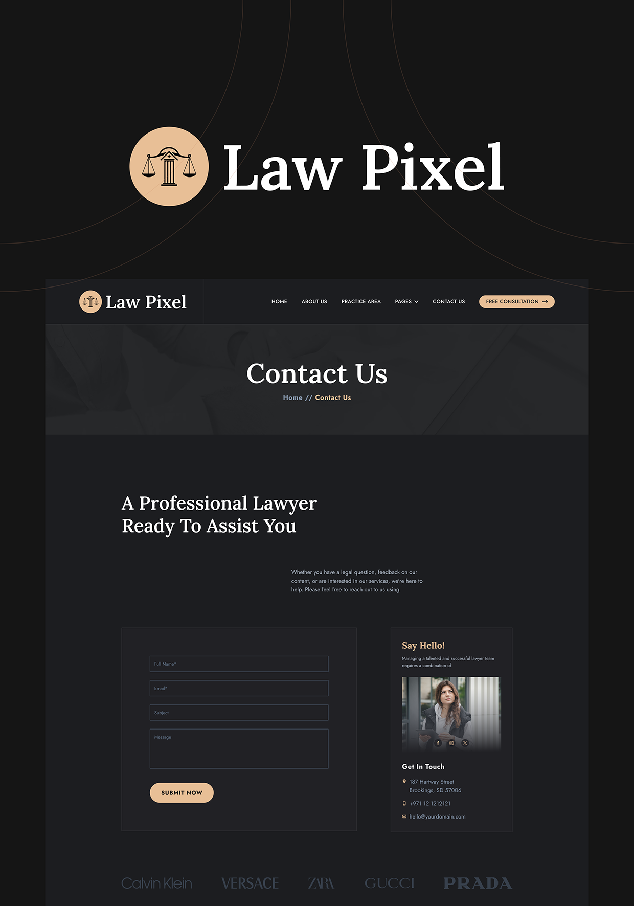 Law Pixel Attorney Theme Free Download Image 8
