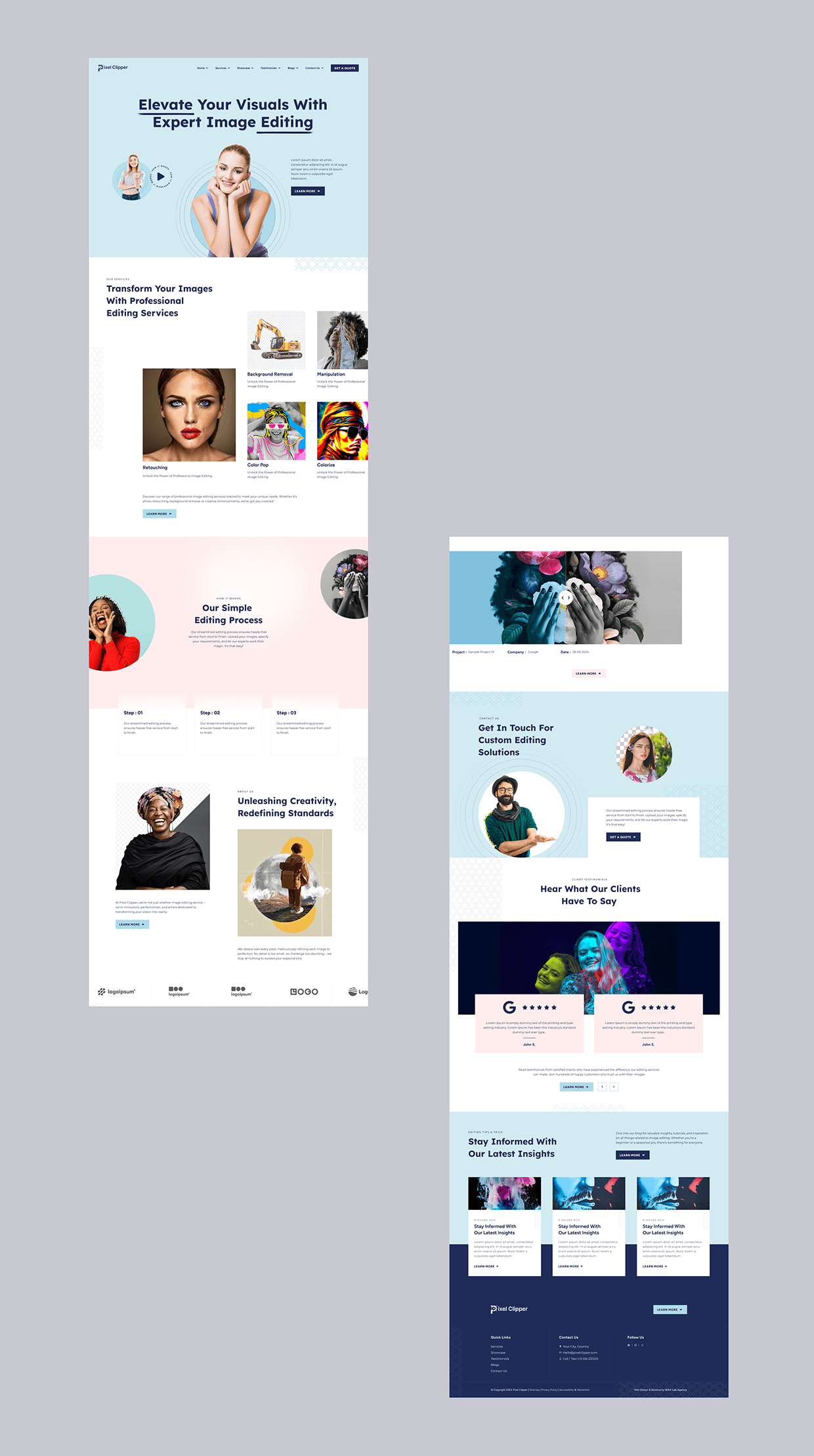 PixelClipper-Image editing & Clipping Website UIUX Image 5