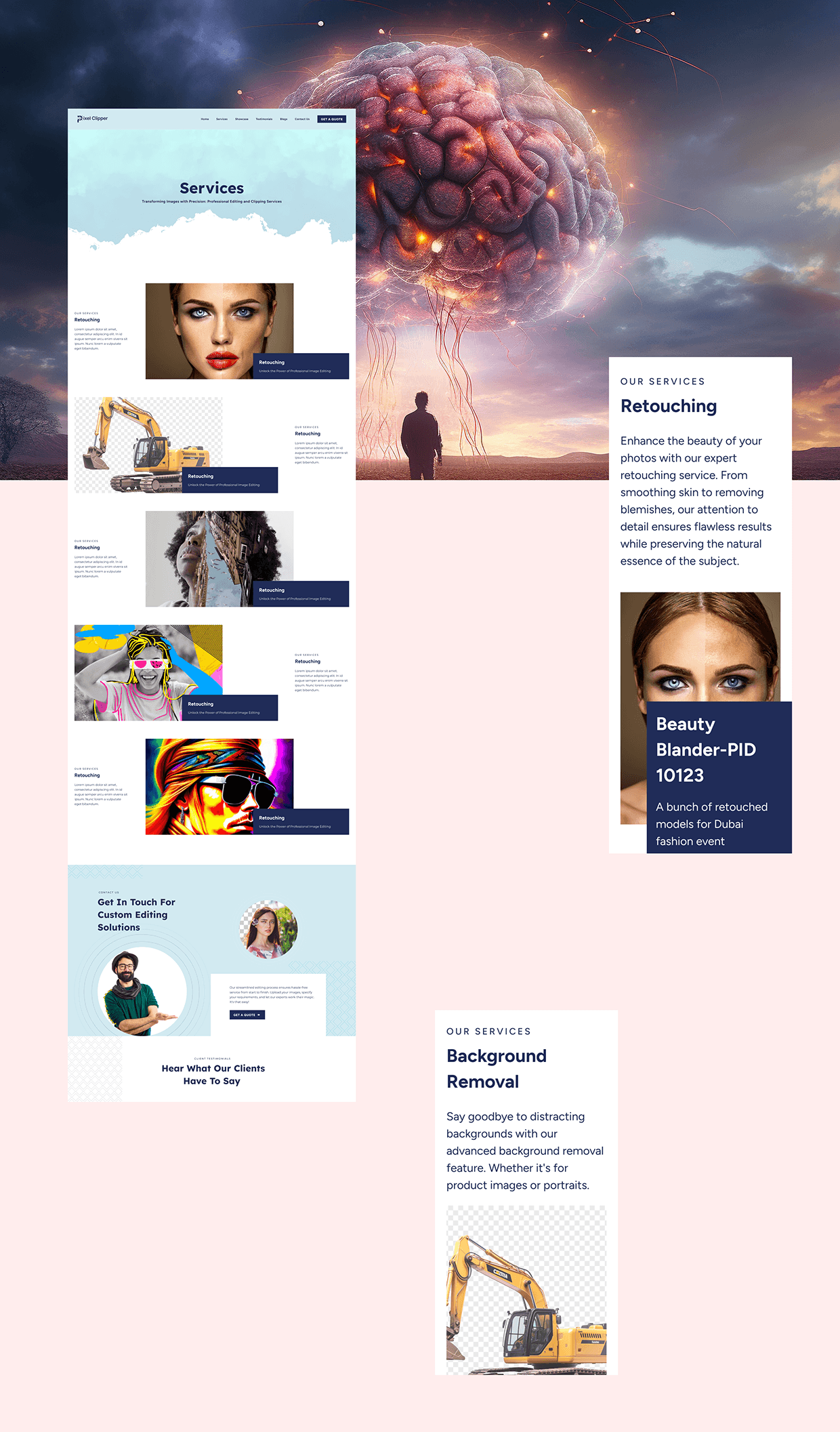 PixelClipper-Image editing & Clipping Website UIUX Image 6
