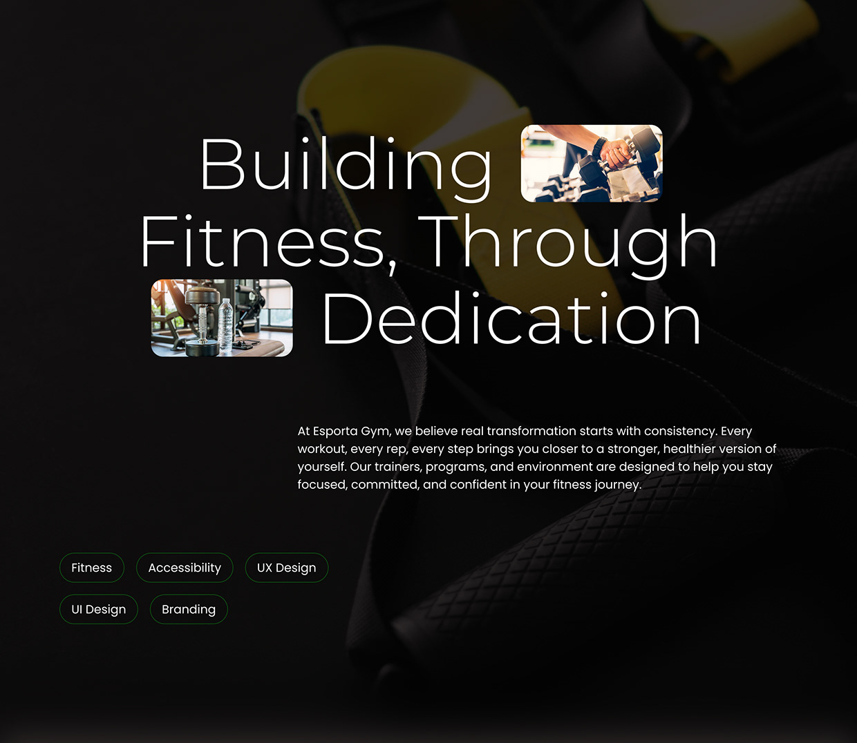 Flexora Fitness Modern Gym Website Design Image 0