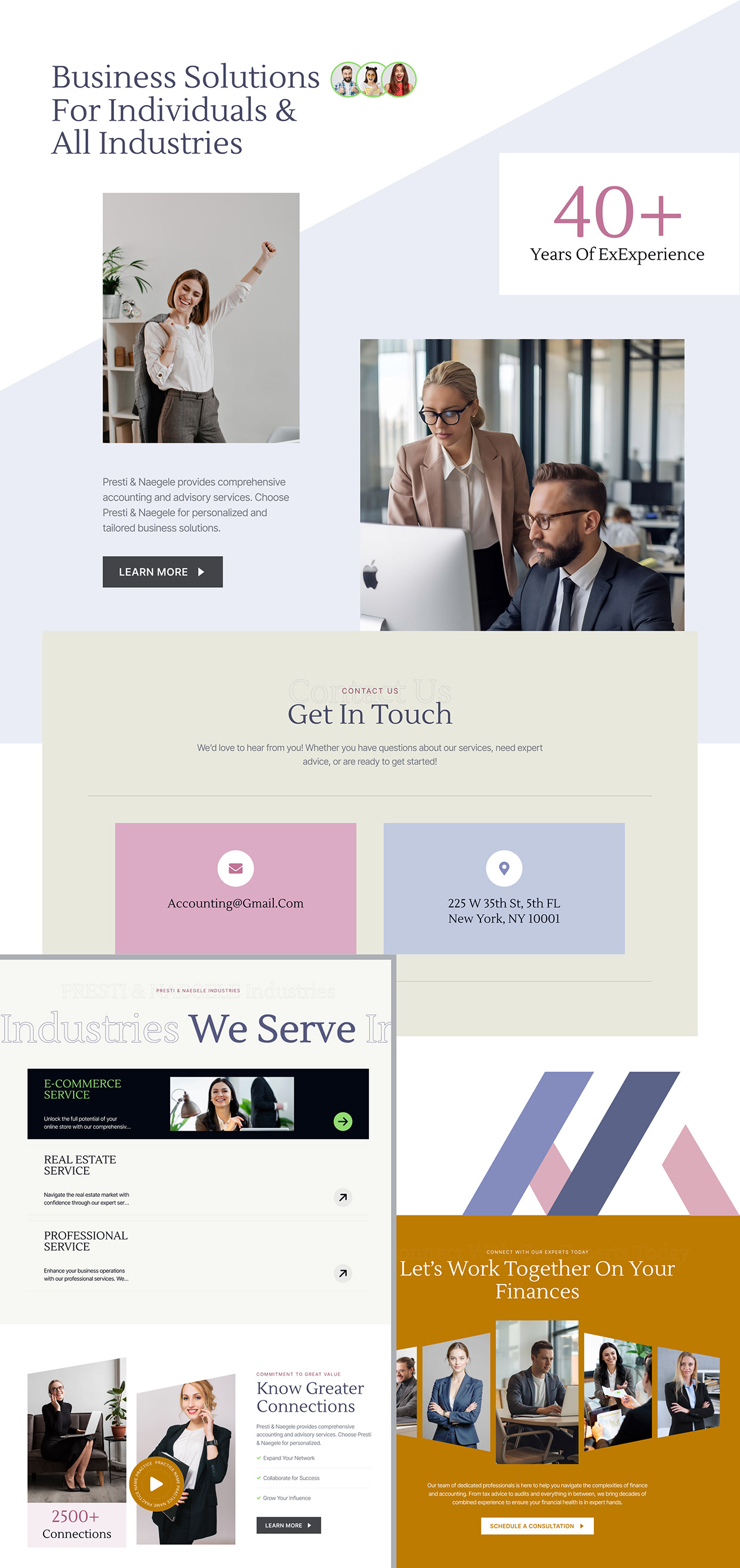 ADAPT Accounting Services Redesign UX/UI in Figma Image 6