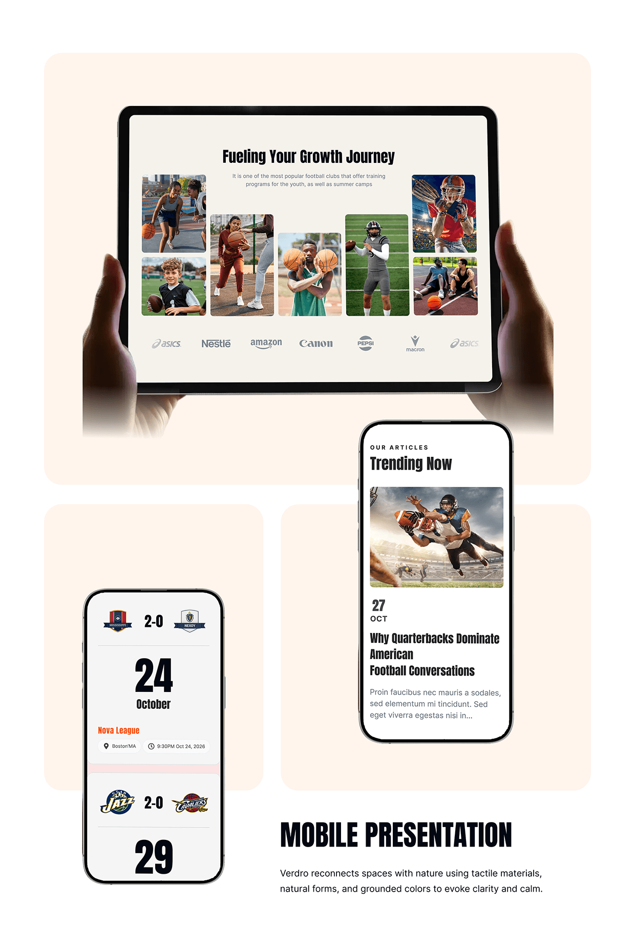 Sporty — Modern Sports Website UI/UX Design Image 11